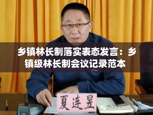 乡镇林长制落实表态发言：乡镇级林长制会议记录范本 
